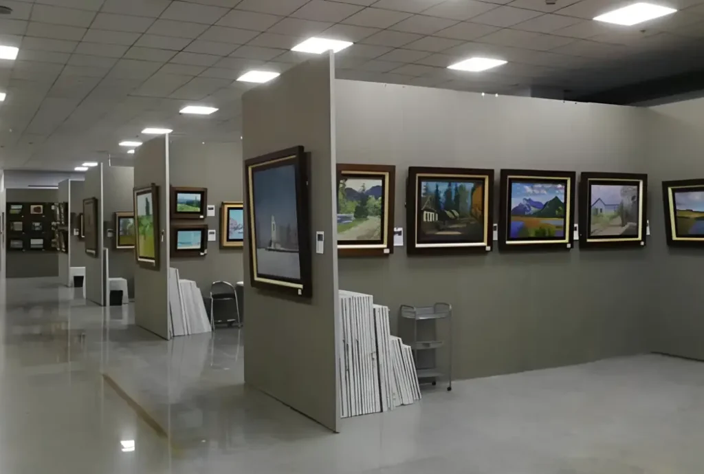 Demountable Display Wall Panels - Ideal for Art Galleries